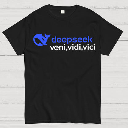 Deepseek R1 Graphic Geek T-Shirt