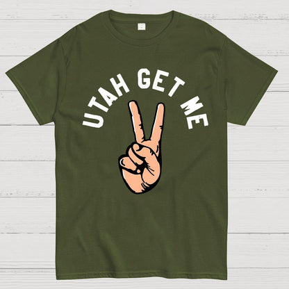 Utah Get Me Two Ocean Wave's Surf Shop Geek T-Shirt