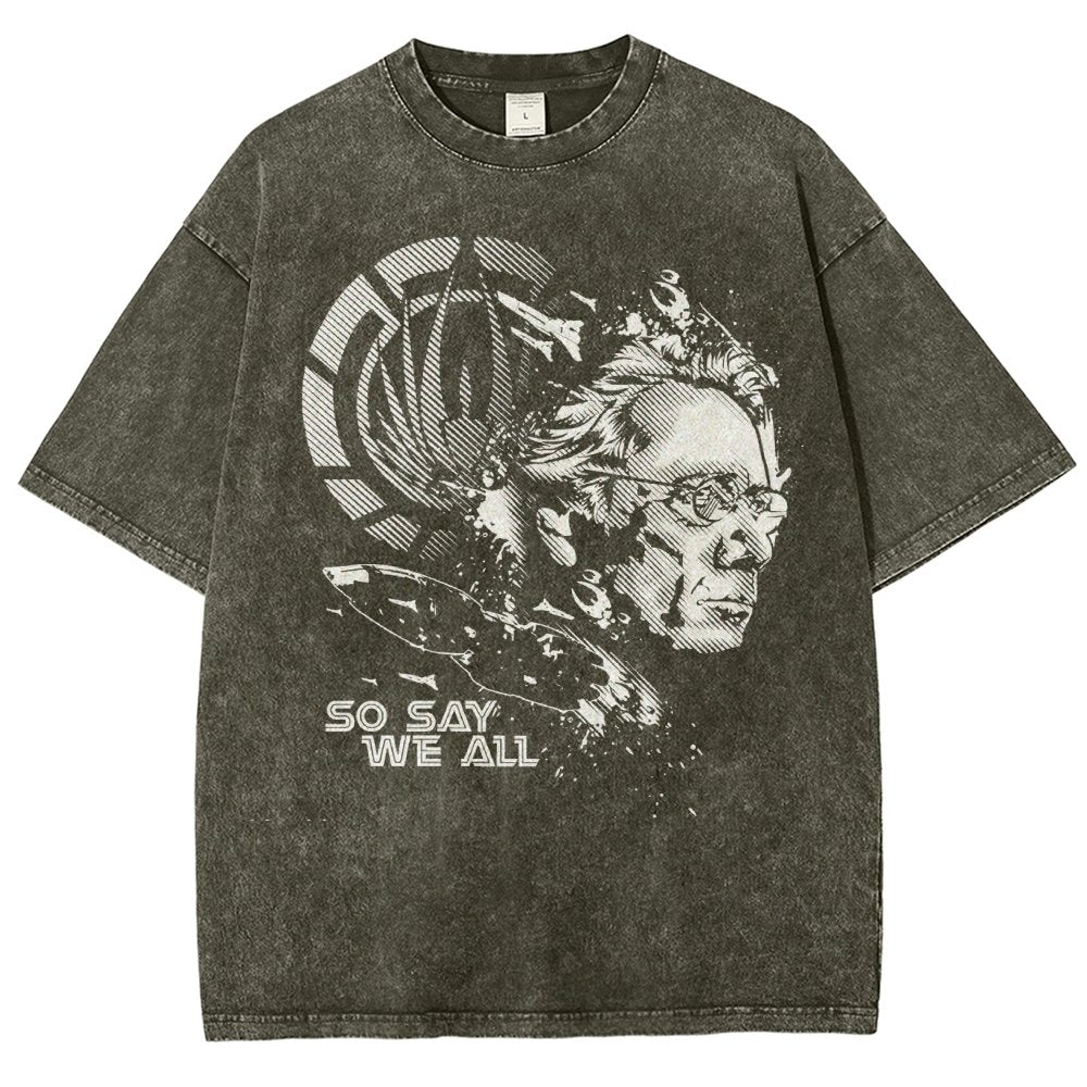 So Say We All Vintage Distressed T-shirt