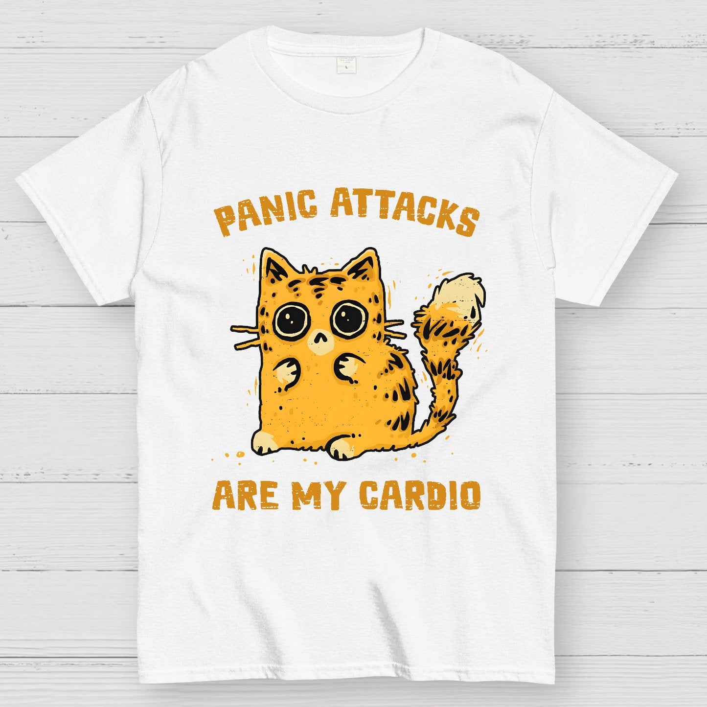 Panic Attacks Are My Cardio Geek T-Shirt