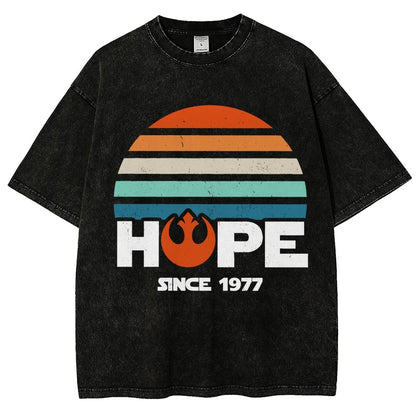 Hope Since 1977 Vintage Distressed T-shirt