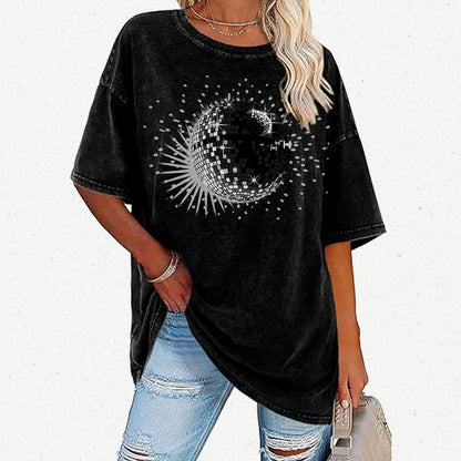 Darkside of Disco Vintage Distressed T-shirt