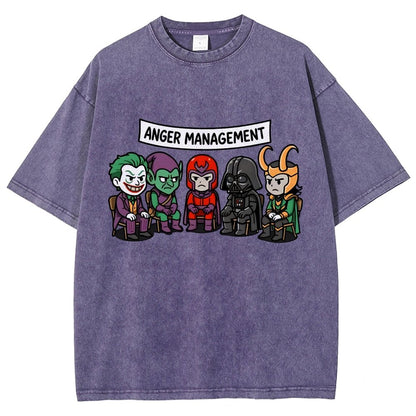 Anger Management Vintage Distressed T-shirt