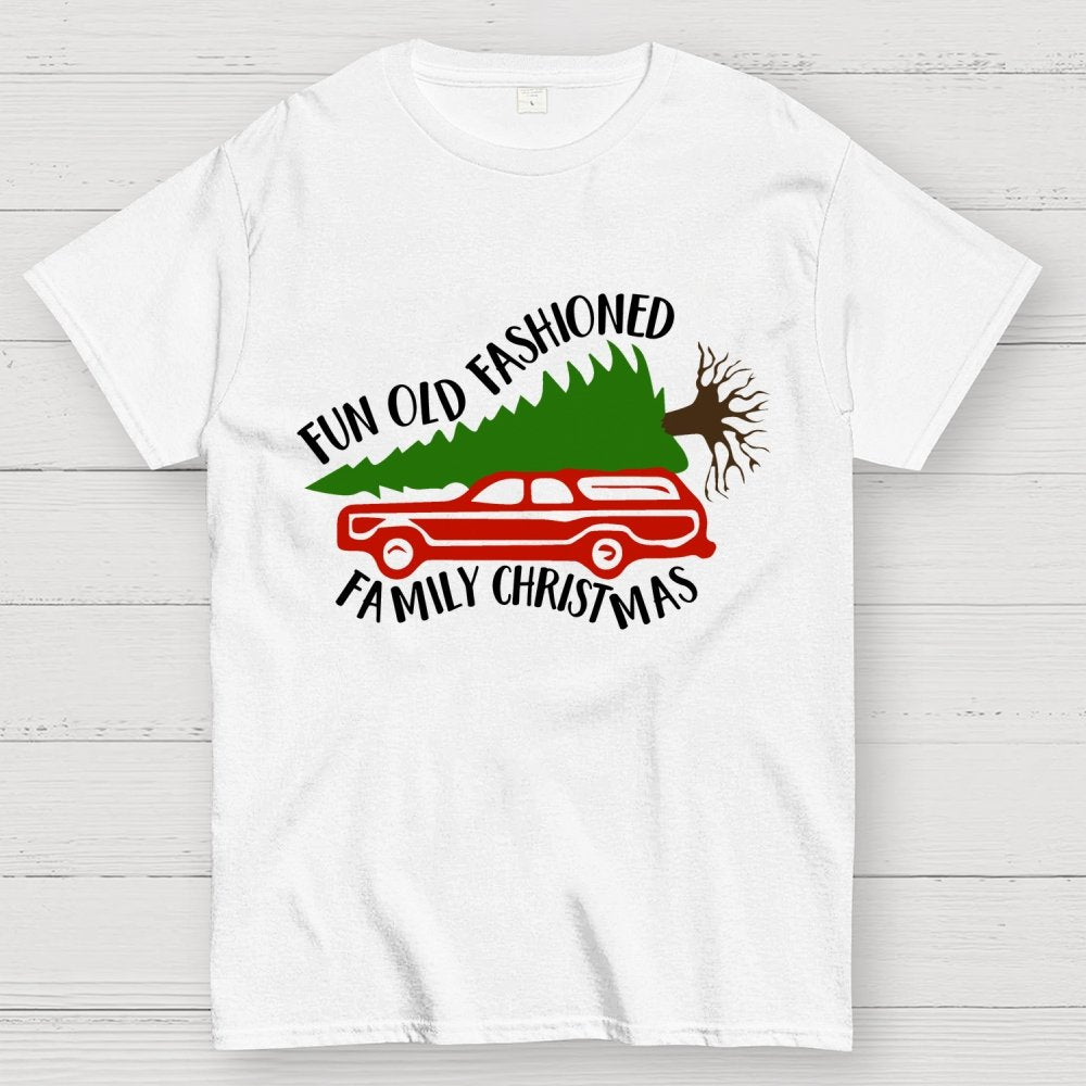 Fun Old-Fashioned Christmas Geek T-Shirt