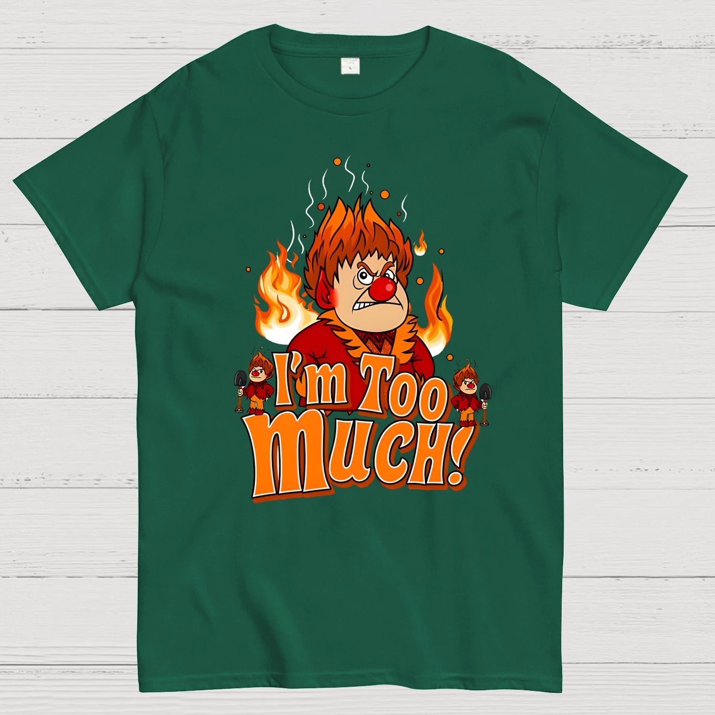 Mysterious Brothers' Christmas Matching  I'm Too Much Geek T-Shirt