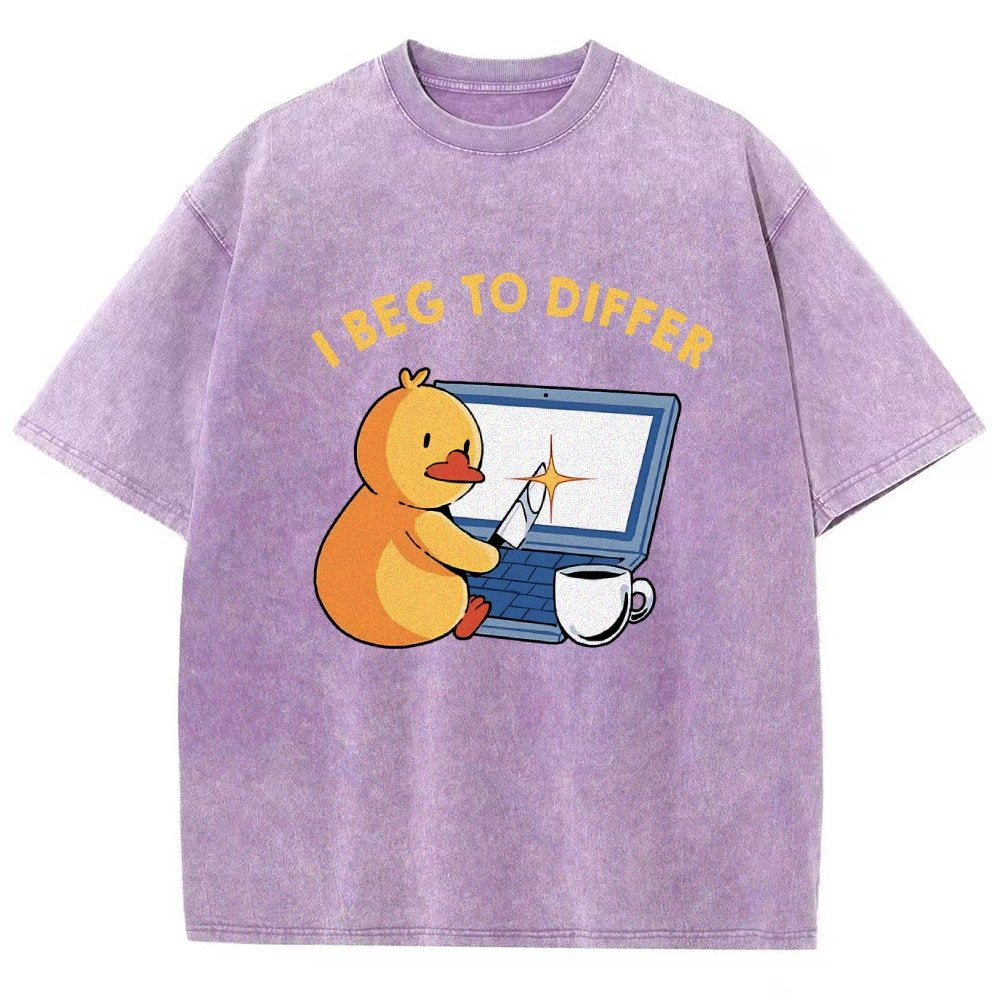 I Beg To Differ Vintage Distressed T-shirt