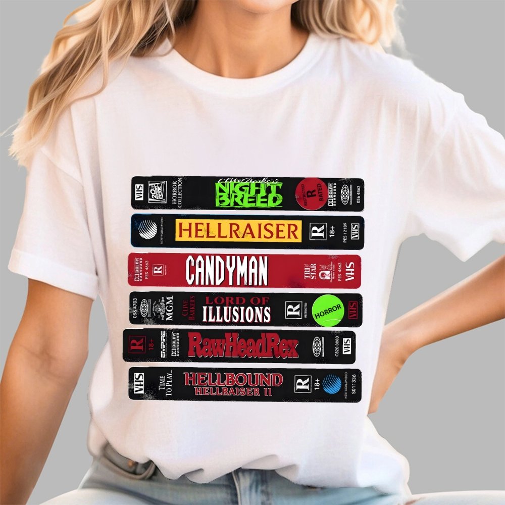 VHS Barker Unisex Geek T-Shirt