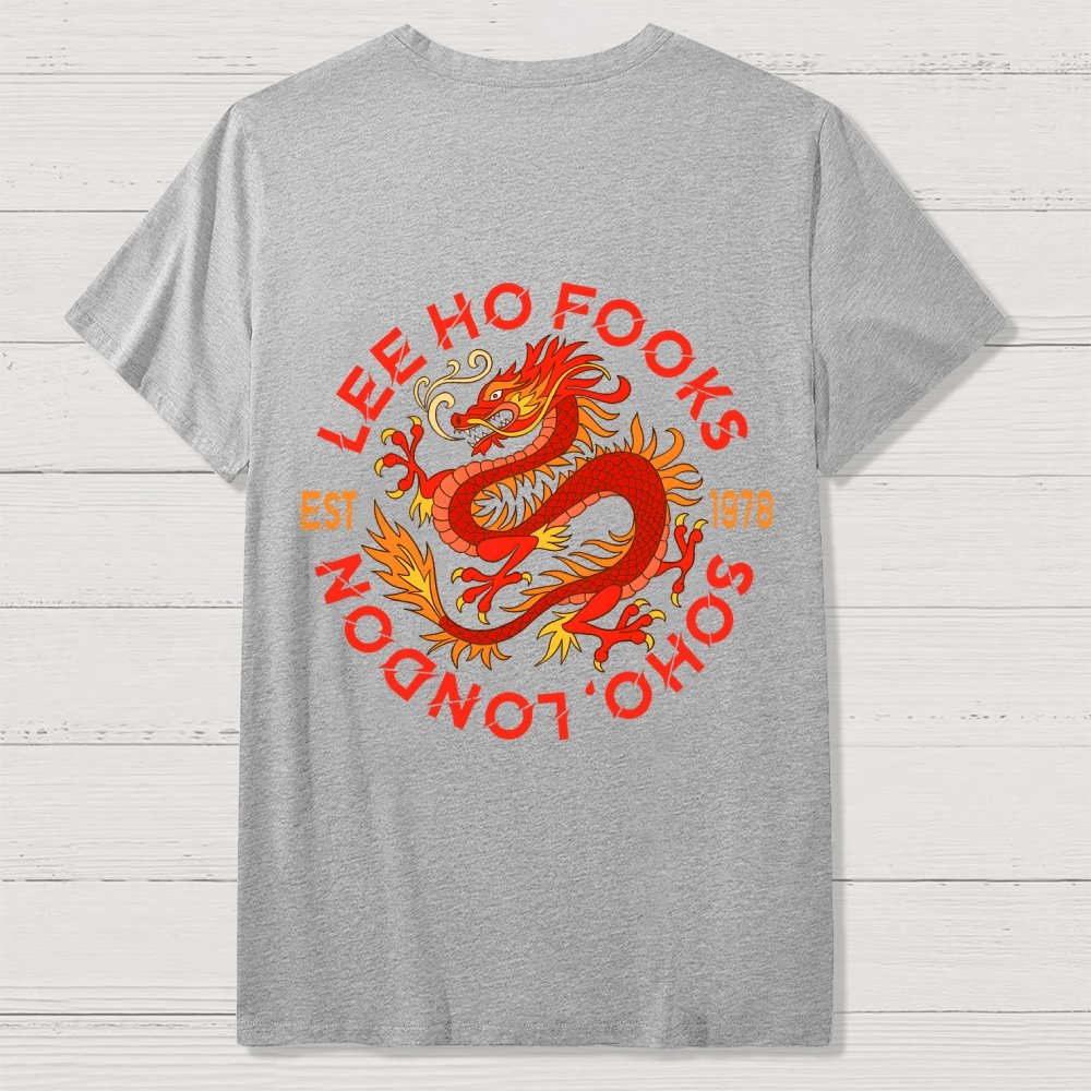 Mystery Town's (Werewolves of London) Back Printing Geek T-Shirt
