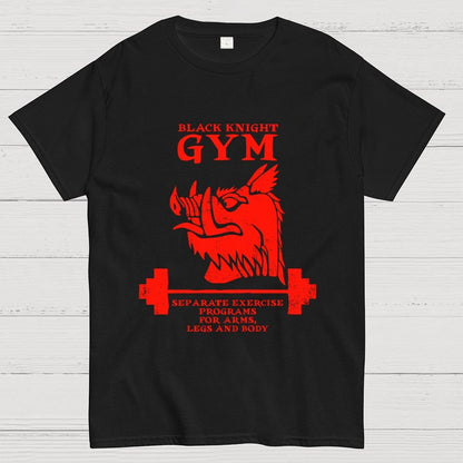 Black Knight Gym Geek T-Shirt