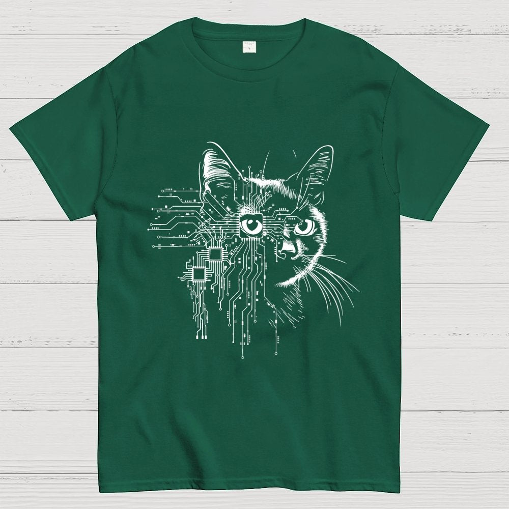 Future Cat Geek T-Shirt