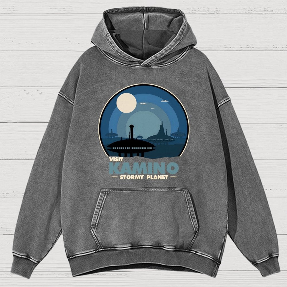 Zalora Vintage Distressed Hoodie
