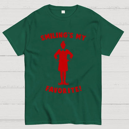 Smiling's My Favorite Geek T-Shirt