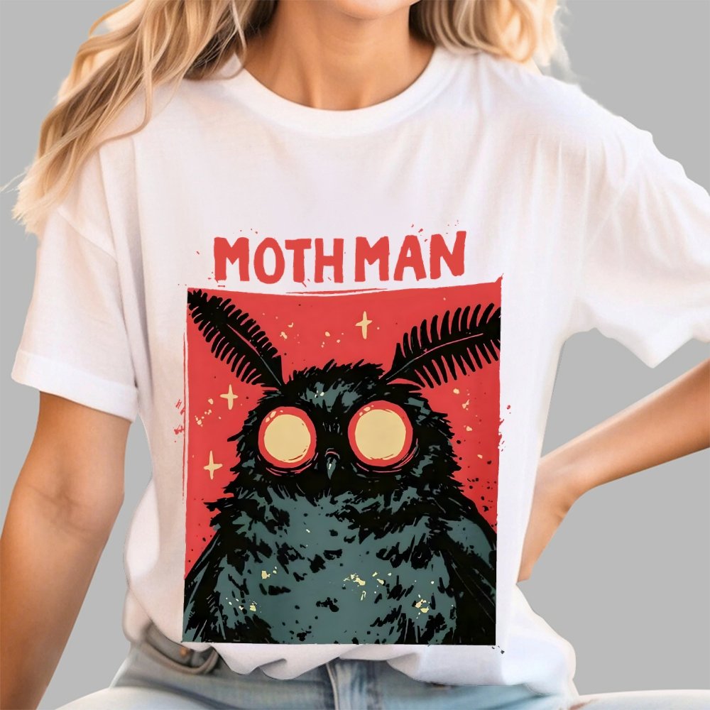 Cryptid Mothman Unisex Geek T-Shirt