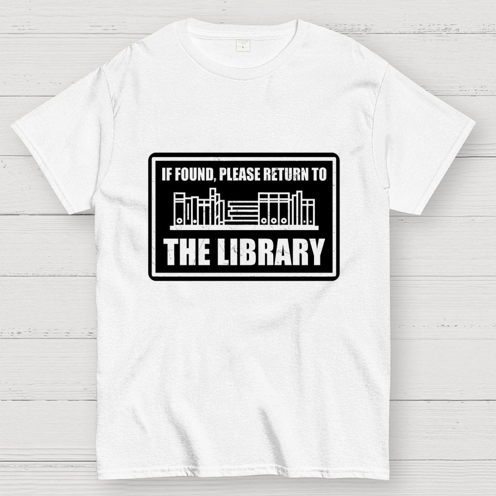 Return To The Library Geek T-Shirt