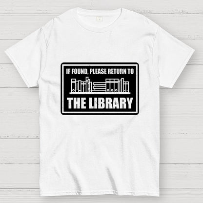 Return To The Library Geek T-Shirt