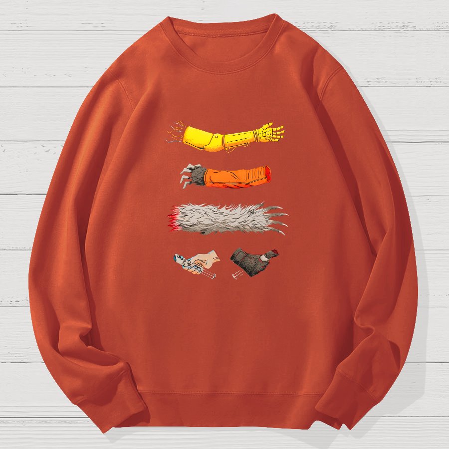 Casualties of Wars Geek Cotton Sweatshirt