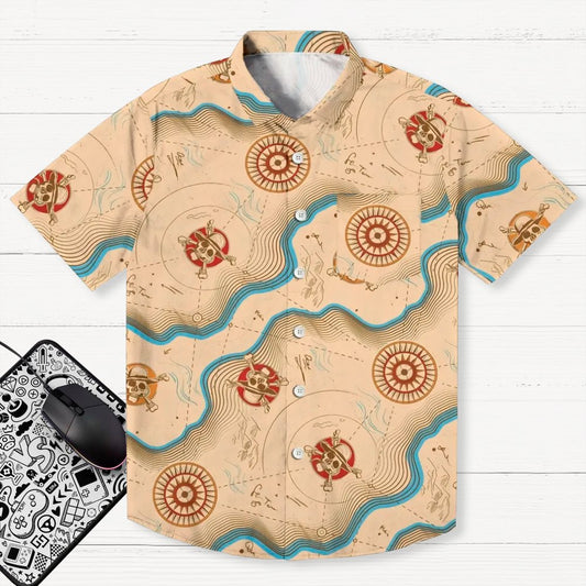 Skeleton Route Geeky Shirt