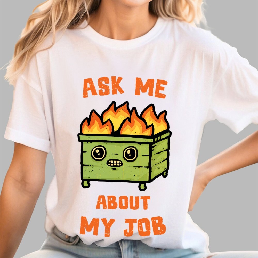 Ask Me About My Job Geek T-Shirt