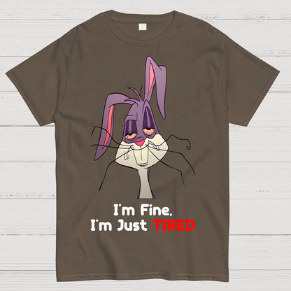 I'm Fine, I'm Just Tired Geek T-Shirt
