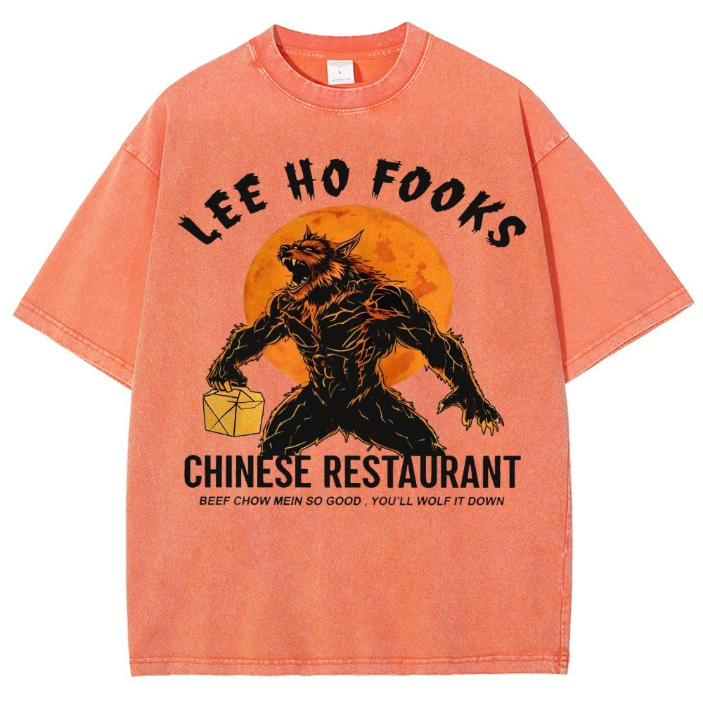 Lee Ho Fooks  Vintage Distressed T-shirt