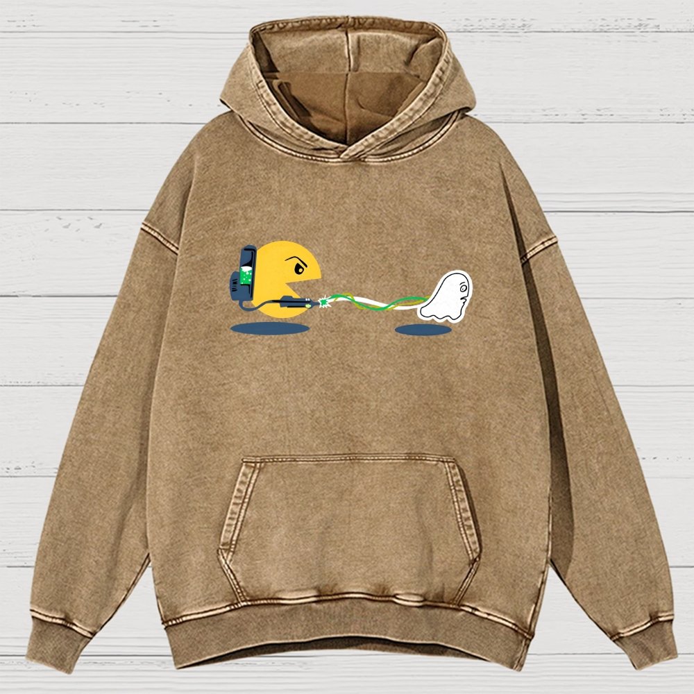 Ghost Catcher Vintage Distressed Hoodie