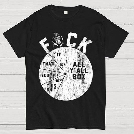 Sentiment Quantification Failure Pie Chart Geek T-Shirt