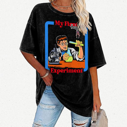 My First Experiment Vintage Distressed T-shirt