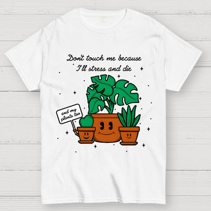 Stress And Die Geek T-Shirt