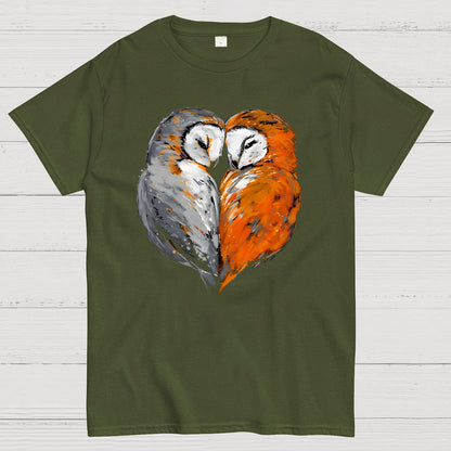 Owls In Love Geek T-Shirt