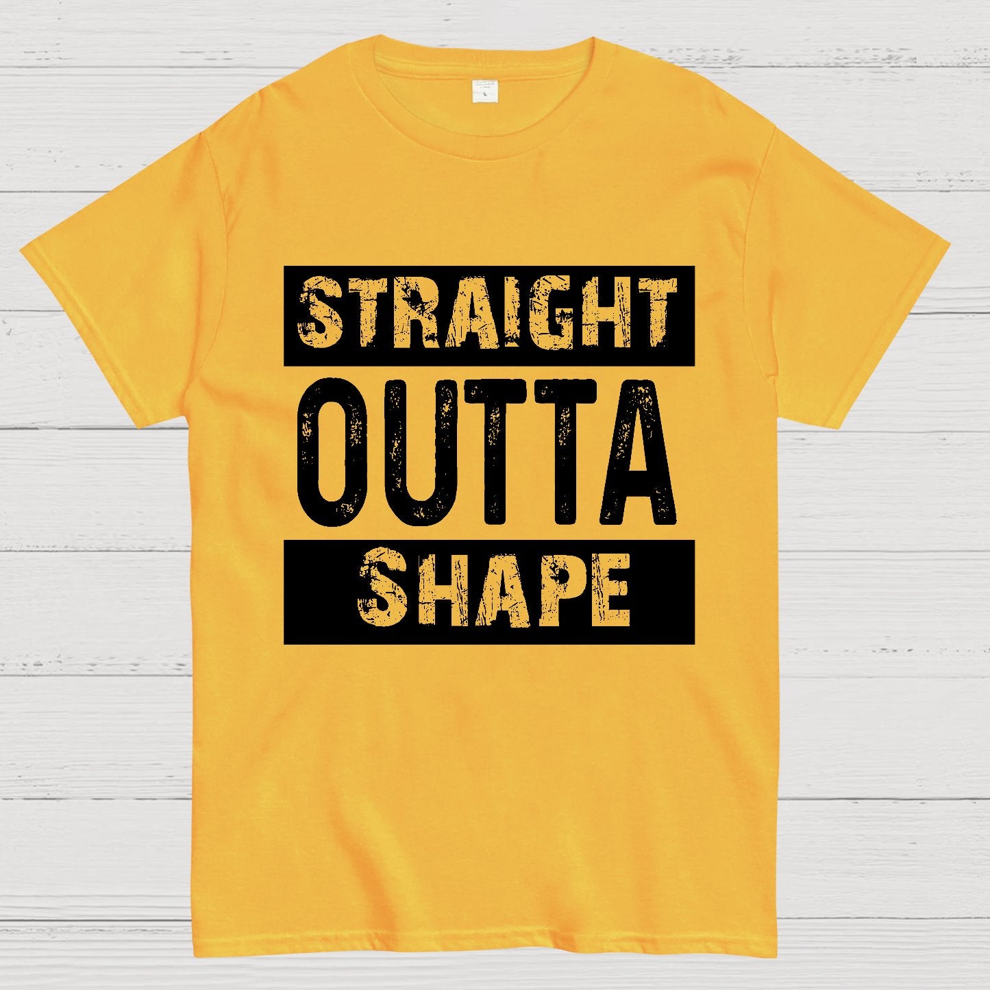 Straight Outta Shape Geek T-Shirt