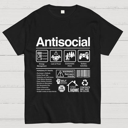 Antisocial Label Geek T-Shirt
