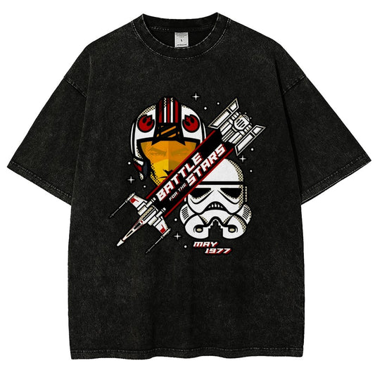 Battle for the Stars Vintage Distressed T-shirt