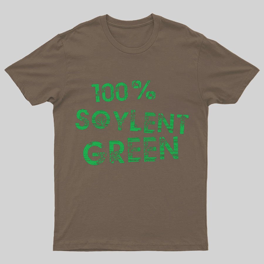 100% Soylent Green Geeky T-Shirt
