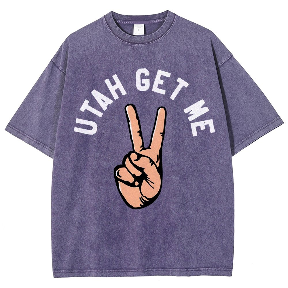 Utah Get Me Two Vintage Distressed T-shirt