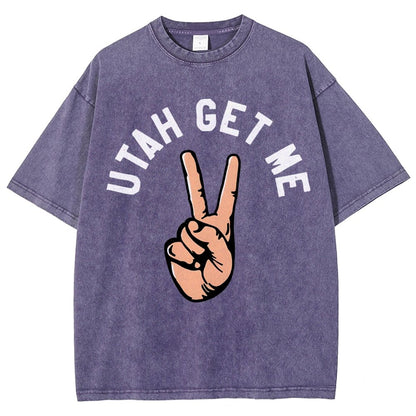 Utah Get Me Two Vintage Distressed T-shirt