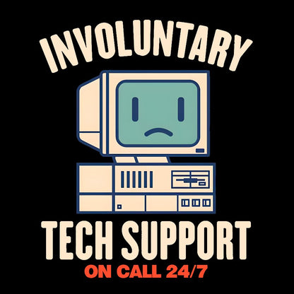 Involuntary Tech Support Geek T-Shirt