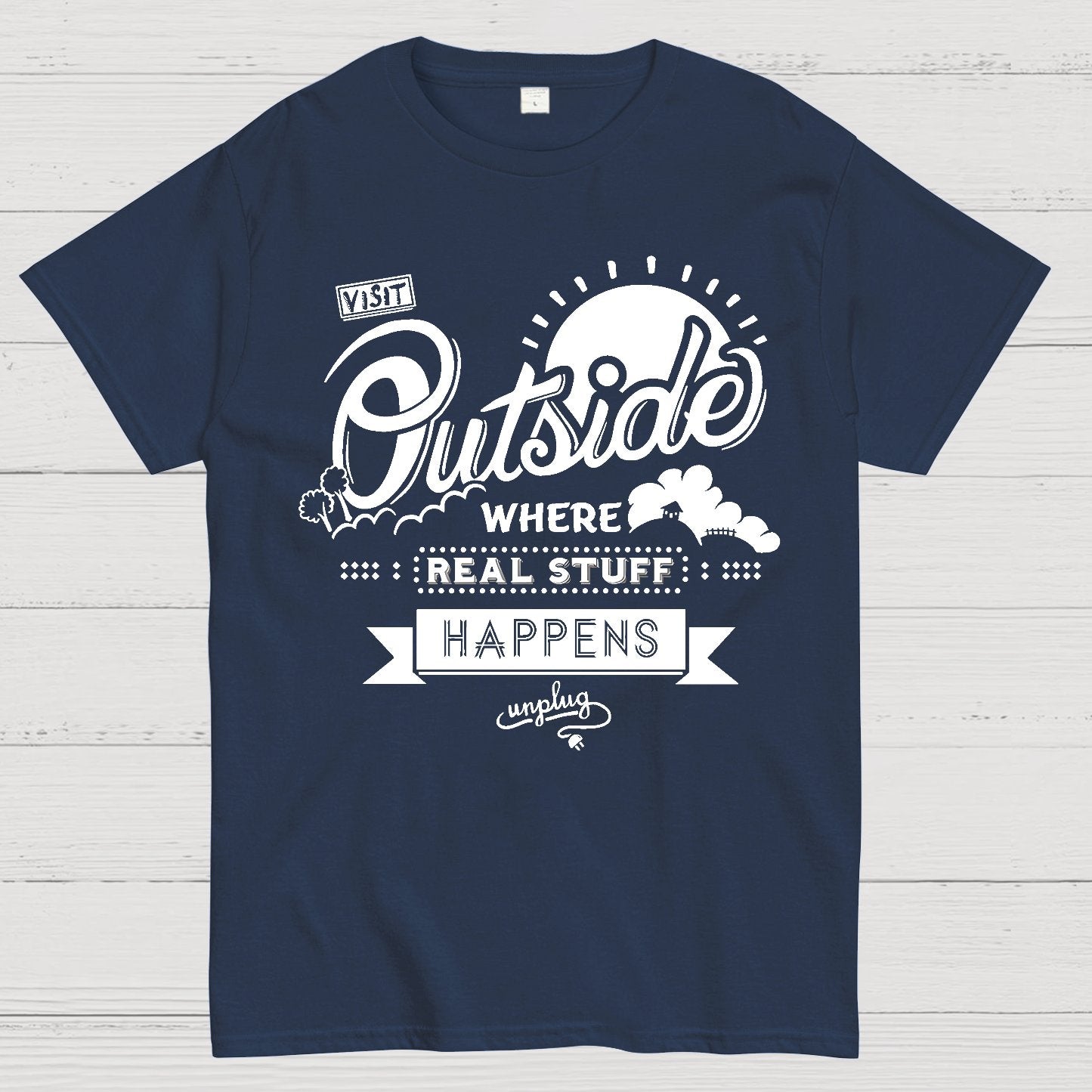 Visit Outside Geek T-Shirt