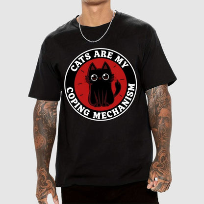 Coping Mechanism Unisex Geek T-Shirt