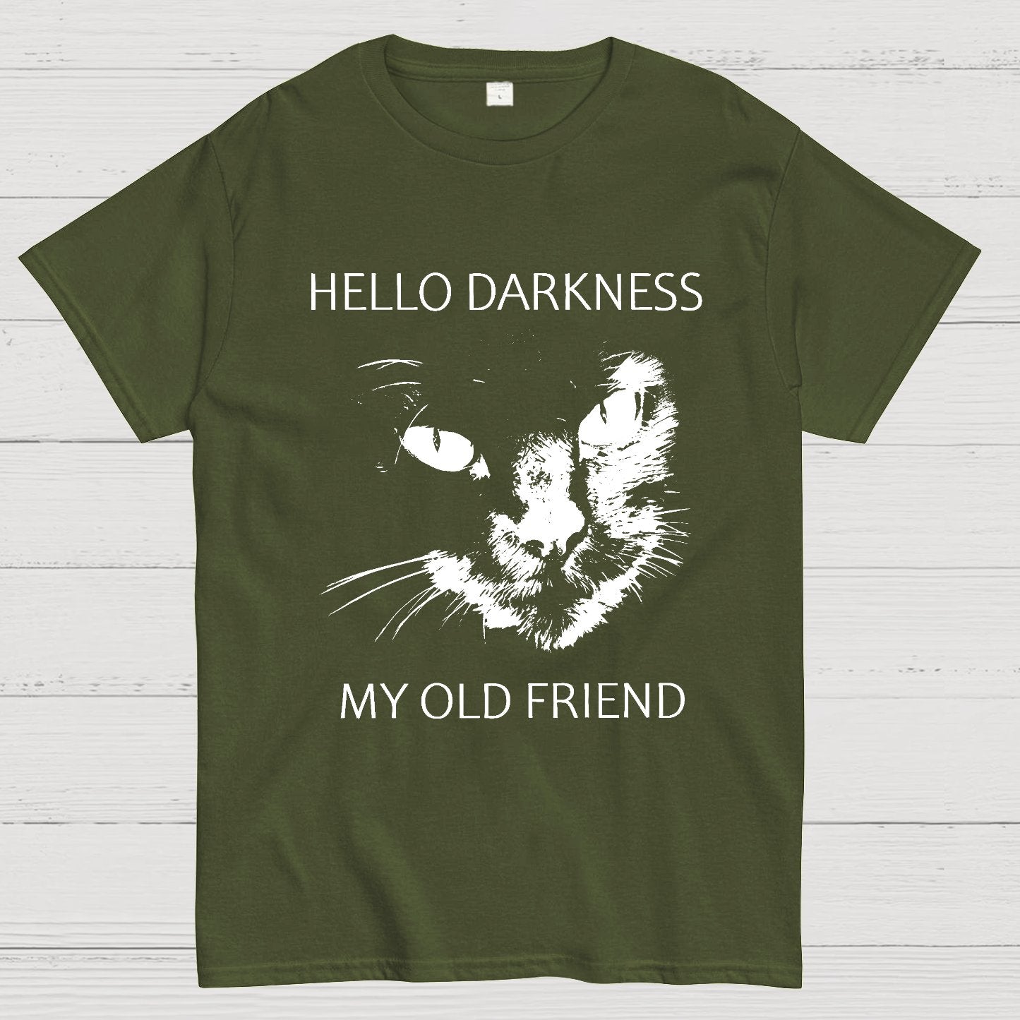 Hello Darkness My Old Friend Geeky T-Shirt