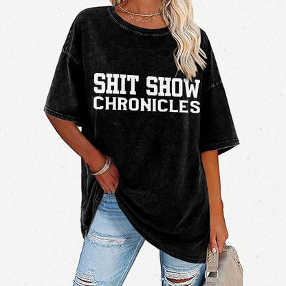 Shit Show Chronicles Vintage Distressed T-shirt