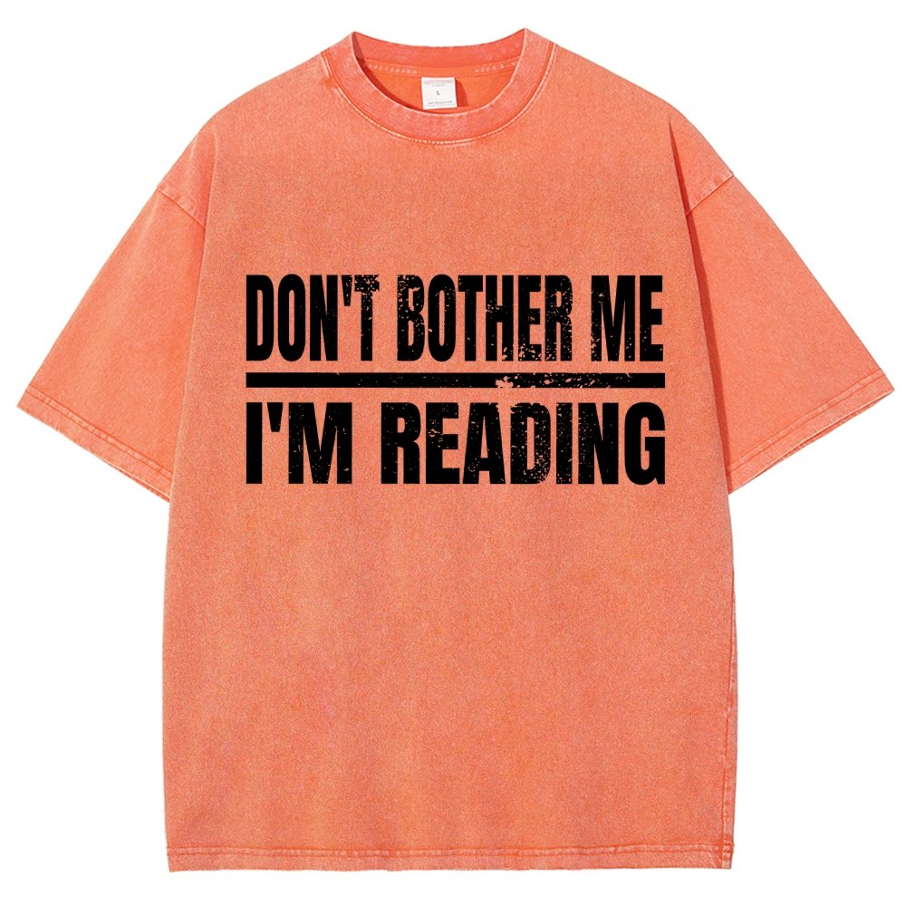 Don't Bother Me Vintage Distressed T-shirt