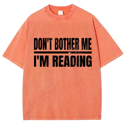 Don't Bother Me Vintage Distressed T-shirt