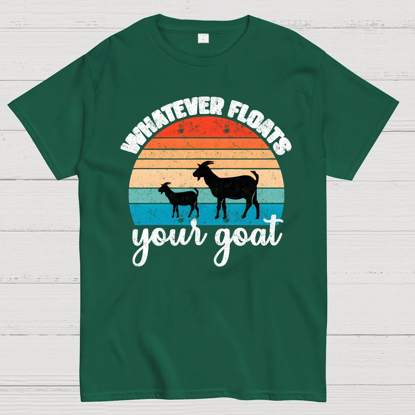 Whatever Floats Your Goat Geek T-Shirt