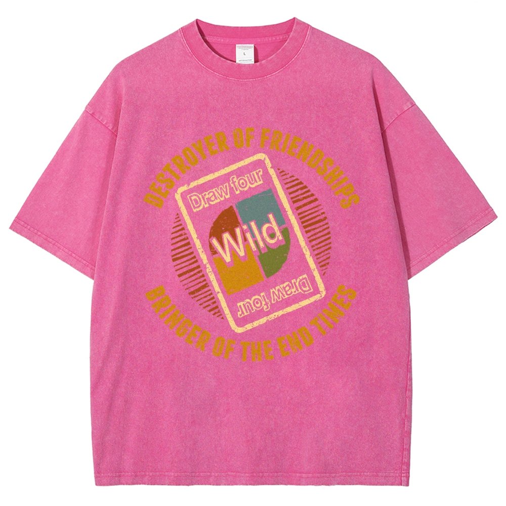 Destroyer of Friendships Vintage Distressed T-shirt