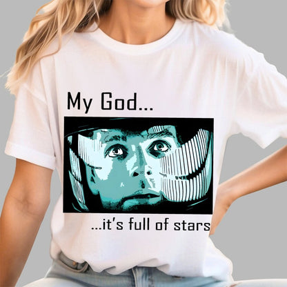 My God t's full of stars! Unisex Geek T-Shirt