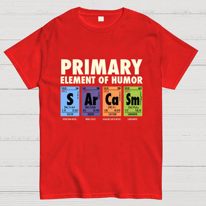 S Ar Ca Sm - Periodic Table of Humor Nerdy T-Shirt