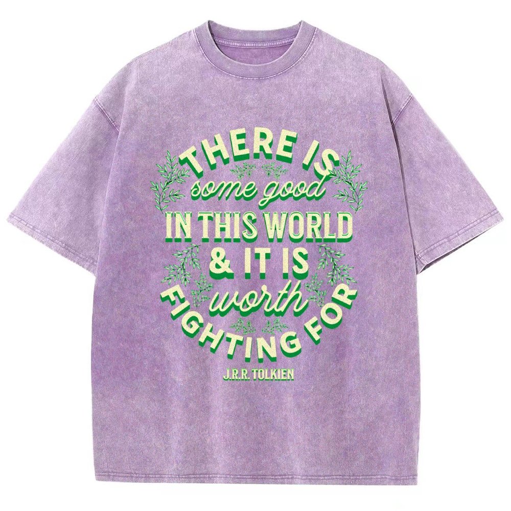 There is Some Good in This World Vintage Distressed T-shirt