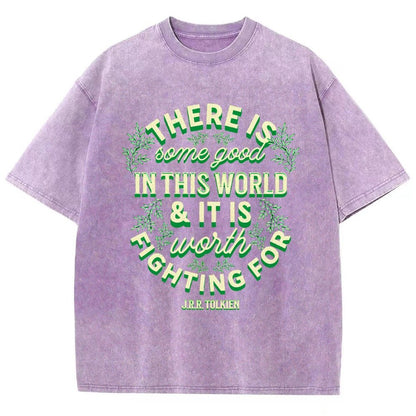There is Some Good in This World Vintage Distressed T-shirt