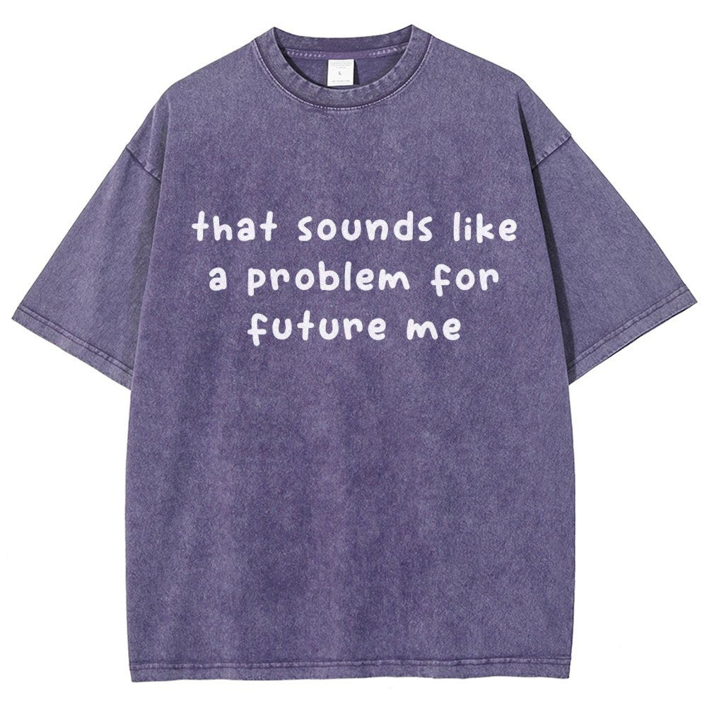 Future Problem Vintage Distressed T-shirt