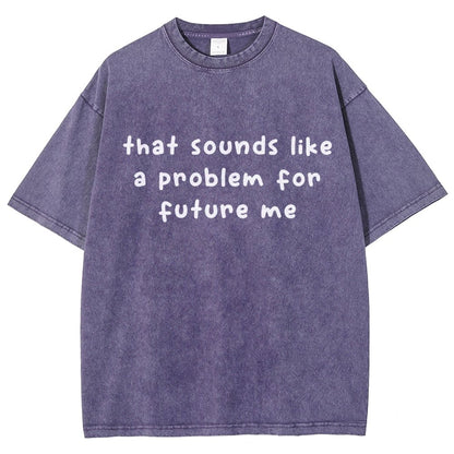 Future Problem Vintage Distressed T-shirt